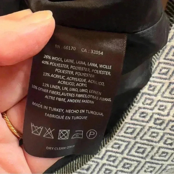 Maeve Anthropologie Marin Wool Blend Striped Skirt - Size 6 - NWT - Picture 10 of 10